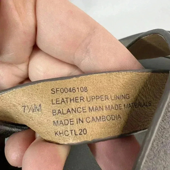 NWB Sofft Fairbrook Women’s Sandal Flats Steel Gray Size 7.5 Summer Comfortable - Picture 10 of 11